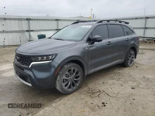 2022 Kia Sorento X-Line SX Prestige z VIN 5XYRKDLF1NG088342, wystawiony jako Copart lot #52961245 z przebiegiem 99 541 mil mil oraz Szkoda całkowita • Salvage title. Historia ofert i sprzedaży dostępna na DreamBid. Obrazek 1.