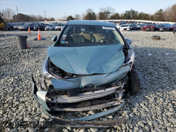 2018 Toyota Prius Two with VIN JTDKBRFU5J3060390, listed as a Copart auction lot 88894065 with 1 mi miles and Clean Title. Bid and sale history available at carsss.com. Image 5.