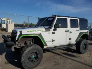 2015 Jeep Wrangler Unlimited Rubicon z VIN 1C4BJWFG7FL547951, wystawiony jako Copart lot #55268705 z przebiegiem 141 018 mil mil oraz Czysty tytuł • Clean title. Historia ofert i sprzedaży dostępna na DreamBid. Obrazek 1.