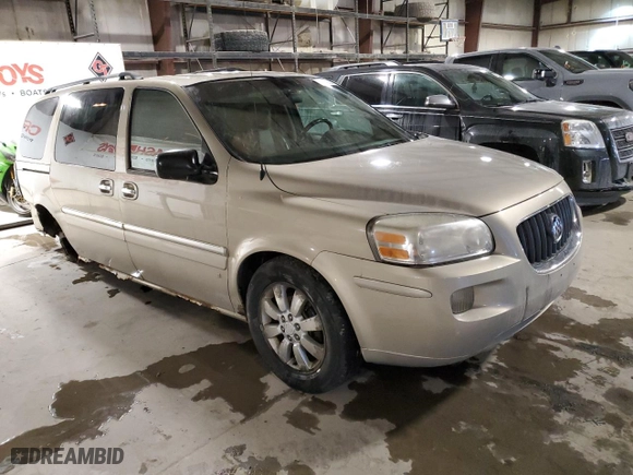 2007 Buick Terraza CX Plus with VIN 5GADV23187D155841, listed as a Copart auction lot 42313695 with NaN miles and Salvage Title. Bid and sale history available at carsss.com. Image 4.