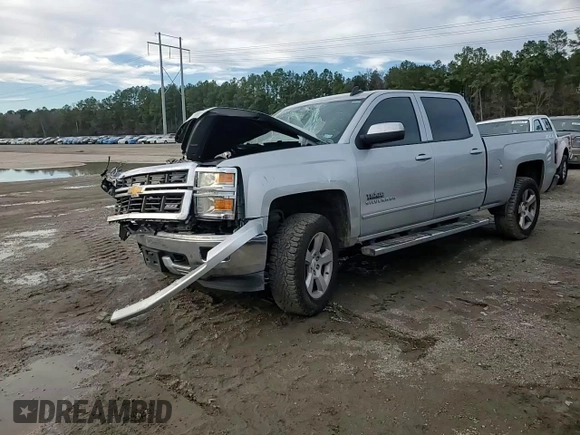 2015 Chevrolet Silverado 1500 LT with VIN 3GCUKREC9FG454013, listed as a Copart auction lot 43319665 with Not Provided miles and Salvage Title. Bid and sale history available at DreamBid. Image 11.