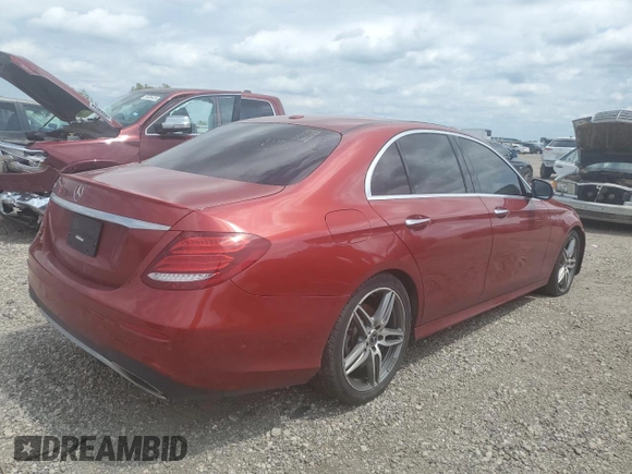 2018 Mercedes-Benz E 300 with VIN WDDZF4JB3JA367148, listed as a Copart auction lot 55642295 with 133,163 mi miles and Clean Title. Bid and sale history available at DreamBid. Image 3.