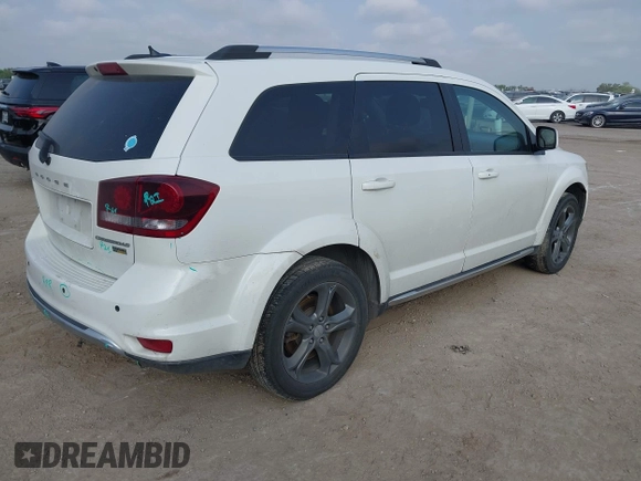 2017 Dodge Journey Crossroad Plus with VIN 3C4PDCGG7HT522646, listed as a IAAI auction lot 42300691 with 183,131 mi miles and . Bid and sale history available at DreamBid. Image 4.