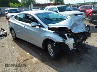 2015 Hyundai Elantra SE with VIN 5NPDH4AE8FH569945, listed as a IAAI auction lot 42352444 with 95,499 mi miles and . Bid and sale history available at DreamBid. Image 1.