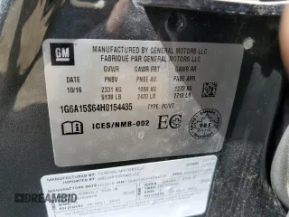 2017 Cadillac CTS-V z VIN 1G6A15S64H0154435, wystawiony jako Copart lot #52790545 z przebiegiem Nie podano mil oraz Tytuł czysty. Historia ofert i sprzedaży dostępna na DreamBid. Obrazek 12.