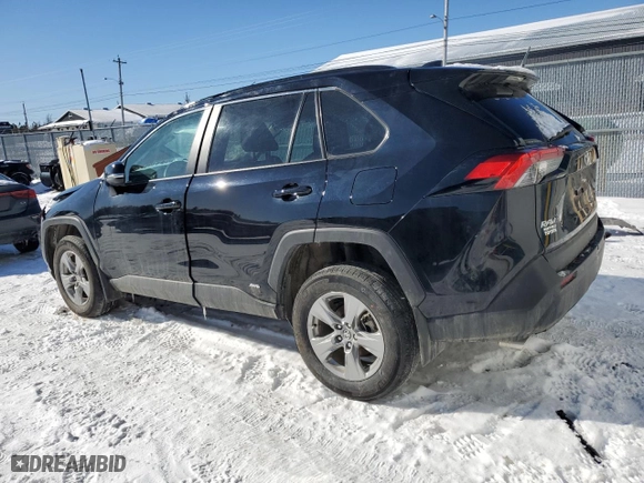 2024 Toyota RAV4 Hybrid XLE Premium with VIN 2T3BWRFV8RW243403, listed as a Copart auction lot 43703795 with 6,444 mi miles and Salvage Title. Bid and sale history available at carsss.com. Image 2.