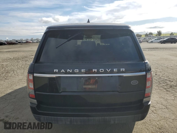 2017 Land Rover Range Rover with VIN SALGR2FV4HA346814, listed as a Copart auction lot 46533285 with 91,818 mi miles and Clean title. Bid and sale history available at DreamBid. Image 6.
