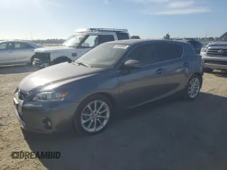 2013 Lexus CT 200h with VIN JTHKD5BH8D2167566, listed as a Copart auction lot 63440655 with 93,424 mi miles and Salvage title. Bid and sale history available at DreamBid. Image 1.