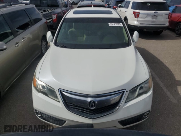 2013 Acura RDX Technology with VIN 5J8TB3H51DL008252, listed as a Copart auction lot 51521975 with 100,275 mi miles and Salvage Title. Bid and sale history available at DreamBid. Image 5.