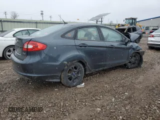 2011 Ford Fiesta SE with VIN 3FADP4BJ9BM125725, listed as a Copart auction lot 53269555 with 180,120 mi miles and Salvage Title. Bid and sale history available at DreamBid. Image 3.