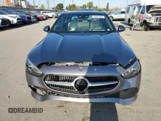 2025 Mercedes-Benz C 300 with VIN W1KAF4GB7SR251684, listed as a Copart auction lot 52391325 with 587 mi miles and Salvage Title. Bid and sale history available at DreamBid. Image 5.