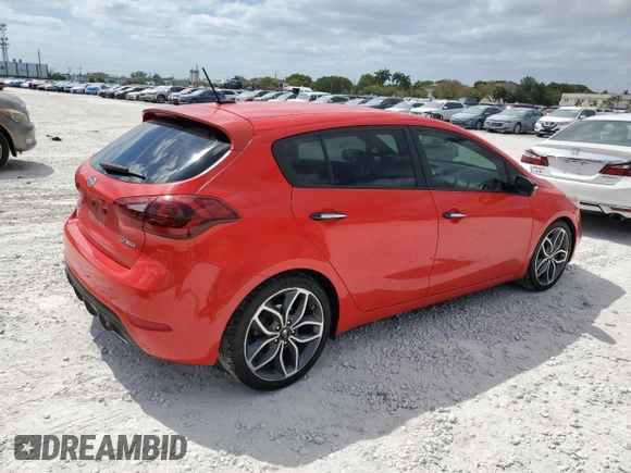 2015 Kia Forte 5-Door SX with VIN KNAFZ5A3XF5325611, listed as a Copart auction lot 54336765 with 166,230 mi miles and Clean Title. Bid and sale history available at carsss.com. Image 3.