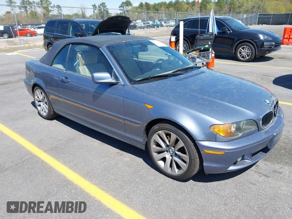2004 BMW 3 Series 325Ci with VIN WBABW33494PL29877, listed as a IAAI auction lot 41891357 with Not Provided miles and . Bid and sale history available at DreamBid. Image 1.