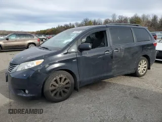 2017 Toyota Sienna XLE with VIN 5TDDZ3DC8HS153859, listed as a Copart auction lot 41522545 with 288,439 mi miles and Clean Title. Bid and sale history available at carsss.com. Image 1.