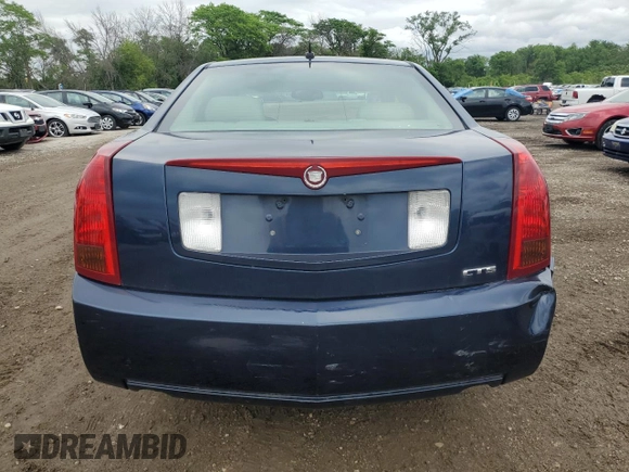2005 Cadillac CTS with VIN 1G6DP567950105421, listed as a Copart auction lot 56510004 with 184,986 mi miles and Clean Title. Bid and sale history available at DreamBid. Image 6.