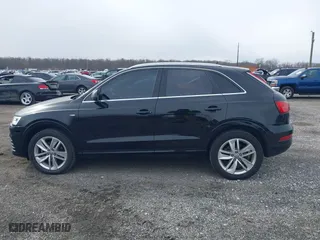 2018 Audi Q3 Premium Plus with VIN WA1JCCFS9JR033902, listed as a IAAI auction lot 41617460 with 97,771 mi miles. Bid and sale history available at carsss.com. Image 14.