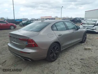 2019 Volvo S60 R-Design with VIN 7JRA22TM0KG004179, listed as a IAAI auction lot 41716942 with 27,466 mi miles. Bid and sale history available at carsss.com. Image 4.