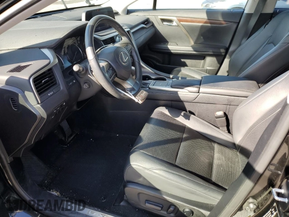 2022 Lexus RX 450h with VIN 2T2HGMDA2NC090365, listed as a Copart auction lot 56177755 with 49,583 mi miles and Salvage title. Bid and sale history available at DreamBid. Image 7.