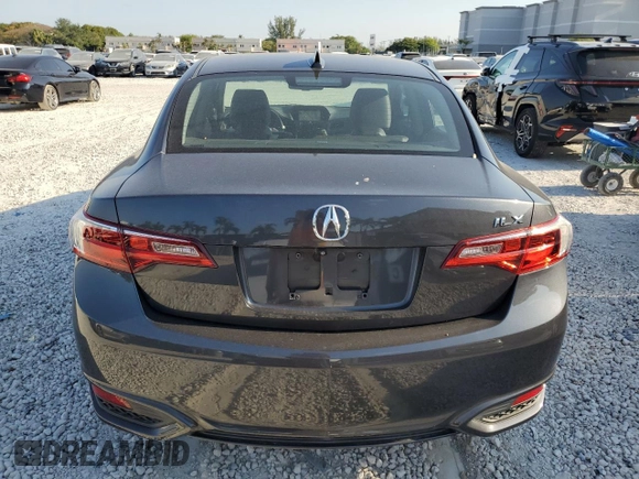 2016 Acura ILX w/Premium Pkg with VIN 19UDE2F73GA003435, listed as a Copart auction lot 53631705 with 85,452 mi miles and Salvage Title. Bid and sale history available at carsss.com. Image 6.