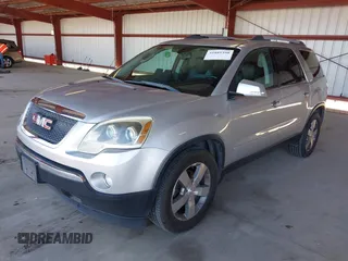 2011 GMC Acadia SLT1 with VIN 1GKKRRED5BJ358193, listed as a IAAI auction lot 41889390 with 164,010 mi miles. Bid and sale history available at carsss.com. Image 2.