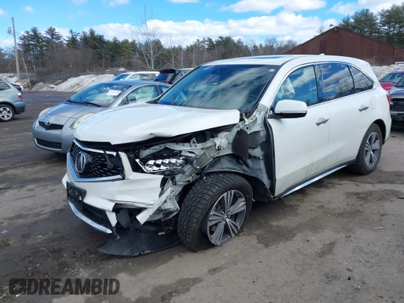 2019 Acura MDX with VIN 5J8YD4H35KL033639, listed as a IAAI auction lot 41721505 with 69,160 mi miles and . Bid and sale history available at DreamBid. Image 2.