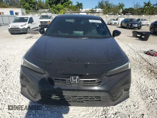 2024 Honda Civic Sedan Sport with VIN 2HGFE2F52RH587001, listed as a Copart auction lot 49578415 with 4,471 mi miles and Salvage Title. Bid and sale history available at carsss.com. Image 5.