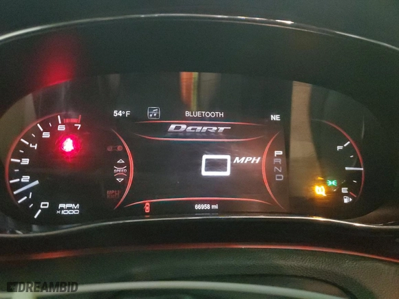 2015 Dodge Dart GT with VIN 1C3CDFEB9FD282062, listed as a Copart auction lot 84626814 with 66,958 mi miles and Clean Title. Bid and sale history available at carsss.com. Image 9.