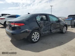 2022 Toyota Corolla LE with VIN 5YFEPMAE9NP342904, listed as a Copart auction lot 48617605 with 57,341 mi miles and Salvage Title. Bid and sale history available at carsss.com. Image 3.