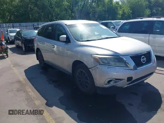 2014 Nissan Pathfinder Platinum with VIN 5N1AR2MM6EC734341, listed as a IAAI auction lot 42457562 with 205,851 mi miles and . Bid and sale history available at DreamBid. Image 1.