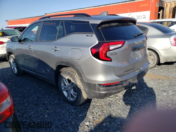 2023 GMC Terrain SLE z VIN 3GKALTEG5PL118100, wystawiony jako Copart lot #50336875 z przebiegiem 62 541 mil mil oraz Szkoda całkowita • Salvage title. Historia ofert i sprzedaży dostępna na DreamBid. Obrazek 2.