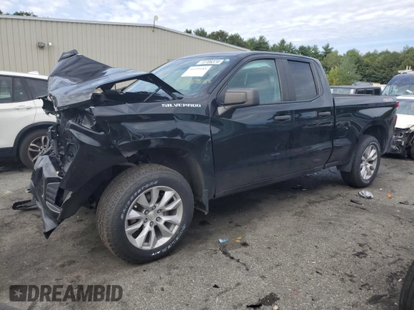 2019 Chevrolet Silverado 1500 Custom with VIN 1GCRYBEH2KZ401848, listed as a Copart auction lot 72706374 with Not Provided miles and Salvage Title. Bid and sale history available at DreamBid. Image 1.