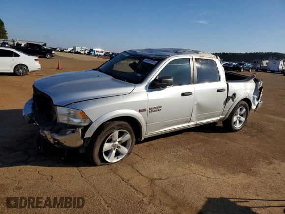 2015 Ram 1500 Lone Star with VIN 1C6RR6LT4FS639105, listed as a Copart auction lot 45491565 with 162,044 mi miles and Salvage title. Bid and sale history available at DreamBid. Image 1.