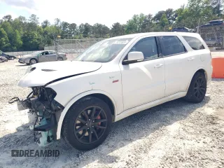 2018 Dodge Durango SRT with VIN 1C4SDJGJ9JC232355, listed as a Copart auction lot 54724685 with 90,462 mi miles and Salvage title. Bid and sale history available at DreamBid. Image 1.