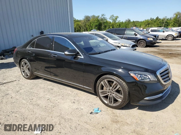 2020 Mercedes-Benz S-Class S 450 with VIN WDDUG6GB1LA504844, listed as a Copart auction lot 53260245 with 69,120 mi miles and Salvage Title. Bid and sale history available at carsss.com. Image 4.