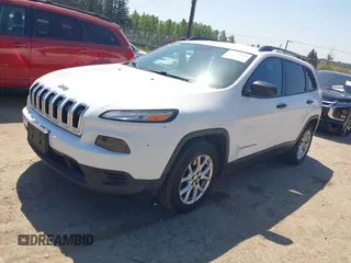 2016 Jeep Cherokee Altitude with VIN 1C4PJLABXGW189373, listed as a IAAI auction lot 42174854 with 153,052 mi miles and . Bid and sale history available at DreamBid. Image 17.