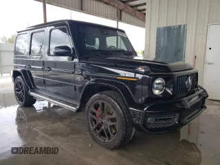 2021 Mercedes-Benz G 63 AMG with VIN W1NYC7HJ3MX394938, listed as a Copart auction lot 48238814 with 38,434 mi miles and Clean Title. Bid and sale history available at DreamBid. Image 4.