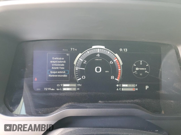 2024 Toyota Tundra Limited with VIN 5TFWA5DBXRX209086, listed as a Copart auction lot 63834755 with 7,219 mi miles and Salvage title. Bid and sale history available at DreamBid. Image 9.