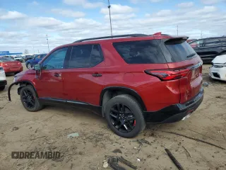 2022 Chevrolet Traverse Premier z VIN 1GNEVKKW2NJ132898, wystawiony jako Copart lot #52786375 z przebiegiem 12 902 mil mil oraz Szkoda całkowita • Salvage title. Historia ofert i sprzedaży dostępna na DreamBid. Obrazek 2.