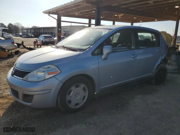 2009 Nissan Versa 1.8 S with VIN 3N1BC13E69L399769, listed as a Copart auction lot 48817145 with 158,347 mi miles and Salvage Title. Bid and sale history available at carsss.com. Image 1.