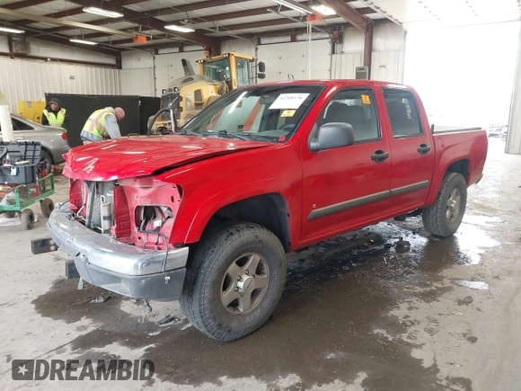 2007 GMC Canyon SLE2 with VIN 1GTDT13E878244268, listed as a IAAI auction lot 41709176 with 1 mi miles. Bid and sale history available at carsss.com. Image 21.