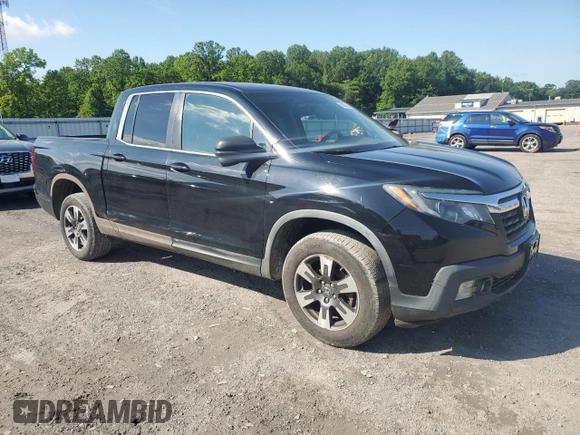 2017 Honda Ridgeline RTL-T with VIN 5FPYK3F61HB033605, listed as a Copart auction lot 58553135 with 178,580 mi miles and Clean title. Bid and sale history available at DreamBid. Image 4.