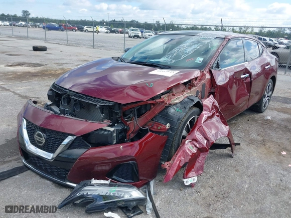 2020 Nissan Maxima SL with VIN 1N4AA6DV4LC376249, listed as a IAAI auction lot 40317843 with 52,065 mi miles. Bid and sale history available at carsss.com. Image 17.