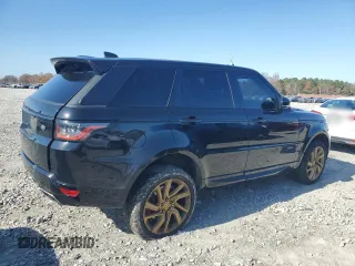 2018 Land Rover Range Rover Sport with VIN SALWR2RE7JA185792, listed as a Copart auction lot 85080224 with 117,990 mi miles and Salvage Title. Bid and sale history available at carsss.com. Image 3.