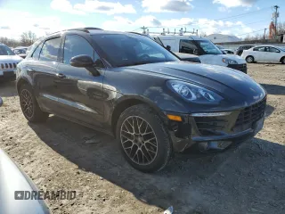 2018 Porsche Macan S with VIN WP1AB2A59JLB30846, listed as a Copart auction lot 87856245 with 57,832 mi miles and Salvage title. Bid and sale history available at DreamBid. Image 4.