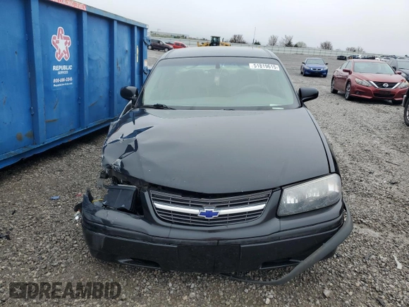 2001 Chevrolet Impala with VIN 2G1WF55E919164941, listed as a Copart auction lot 51819615 with 205,741 mi miles and Non Repairable. Bid and sale history available at DreamBid. Image 5.