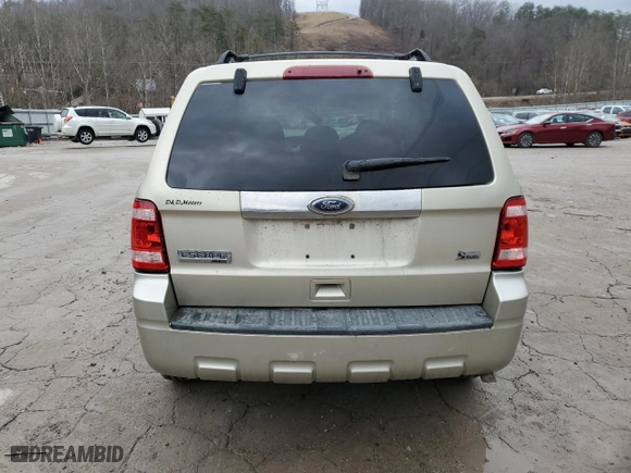 2010 Ford Escape Limited with VIN 1FMCU9EG4AKA68590, listed as a Copart auction lot 45125135 with 0 mi miles and Salvage Title. Bid and sale history available at carsss.com. Image 6.