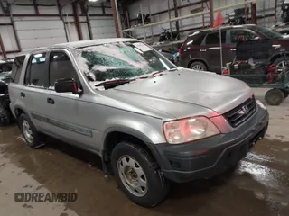 2001 Honda CR-V LX with VIN JHLRD28451S011633, listed as a IAAI auction lot 41566216 with 185,533 mi miles. Bid and sale history available at carsss.com. Image 1.