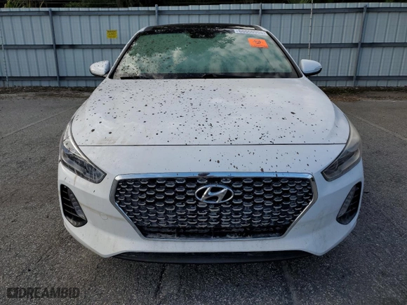 2018 Hyundai Elantra GT with VIN KMHH35LE0JU024514, listed as a Copart auction lot 68866904 with 0 mi miles and Salvage Title. Bid and sale history available at carsss.com. Image 5.