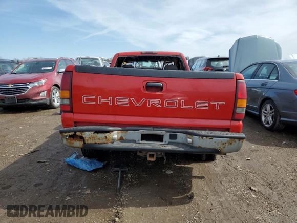 1999 Chevrolet Silverado 1500 with VIN 1GCEC14W5XZ177120, listed as a Copart auction lot 49986155 with 0 mi miles and Salvage Title. Bid and sale history available at carsss.com. Image 6.
