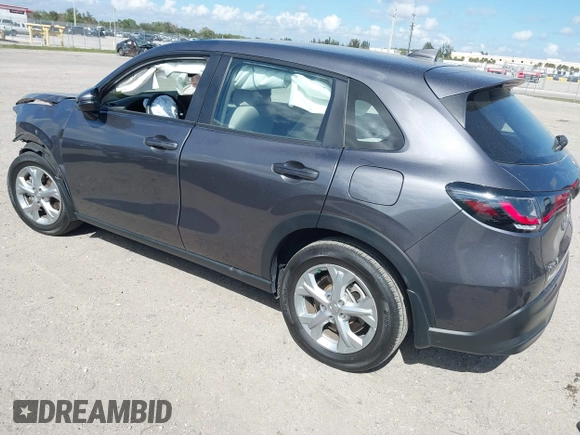 2024 Honda HR-V LX with VIN 3CZRZ1H33RM705509, listed as a IAAI auction lot 41509980 with 21,220 mi miles. Bid and sale history available at carsss.com. Image 3.